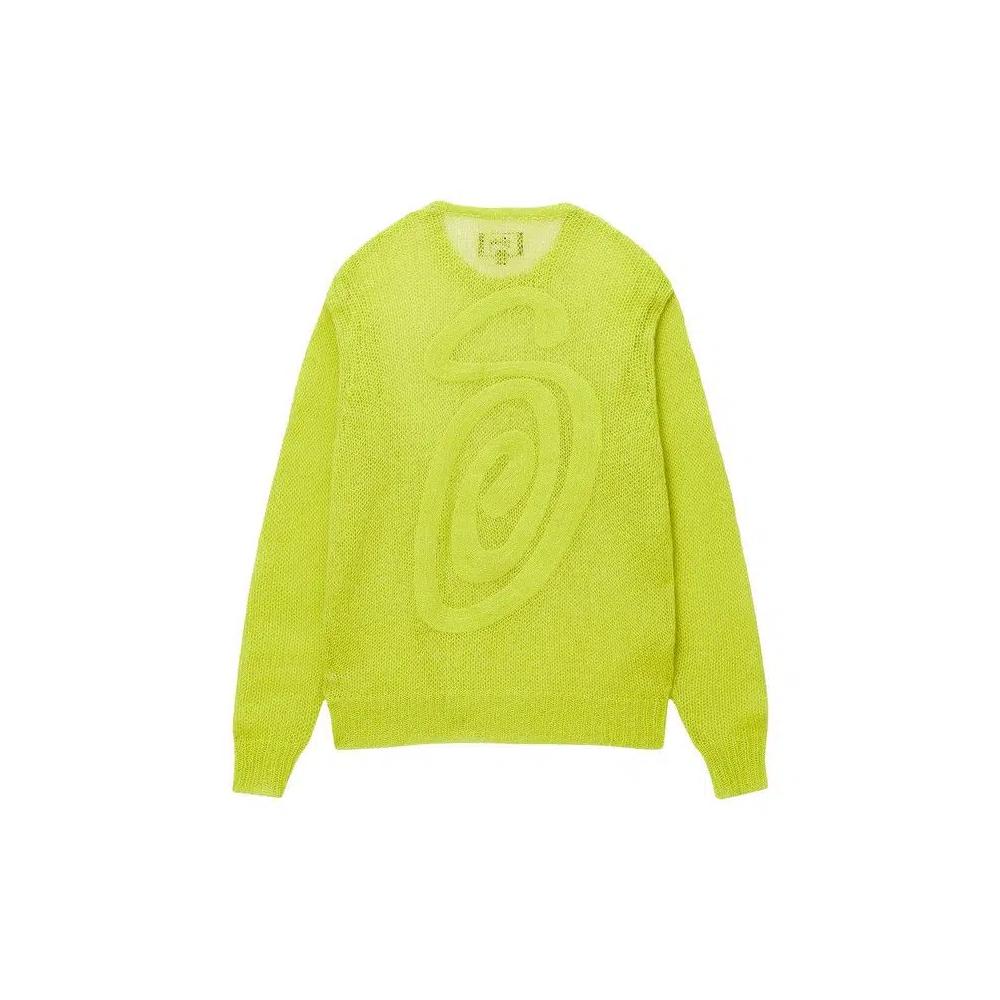 Свитера Stussy Loose Knit Sweater 'Lime' 2