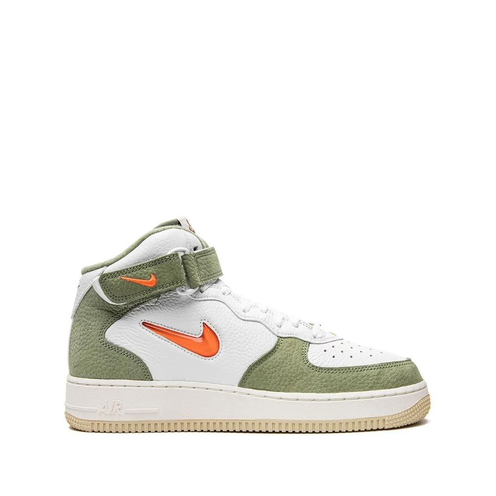 Кроссовки Air Force 1 Mid QS Jewel Oil Green 1