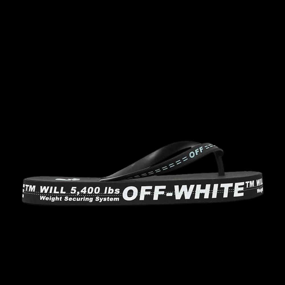 Слайды Off-White Industrial Flip Flops 'Weight Securing System - Black' 1