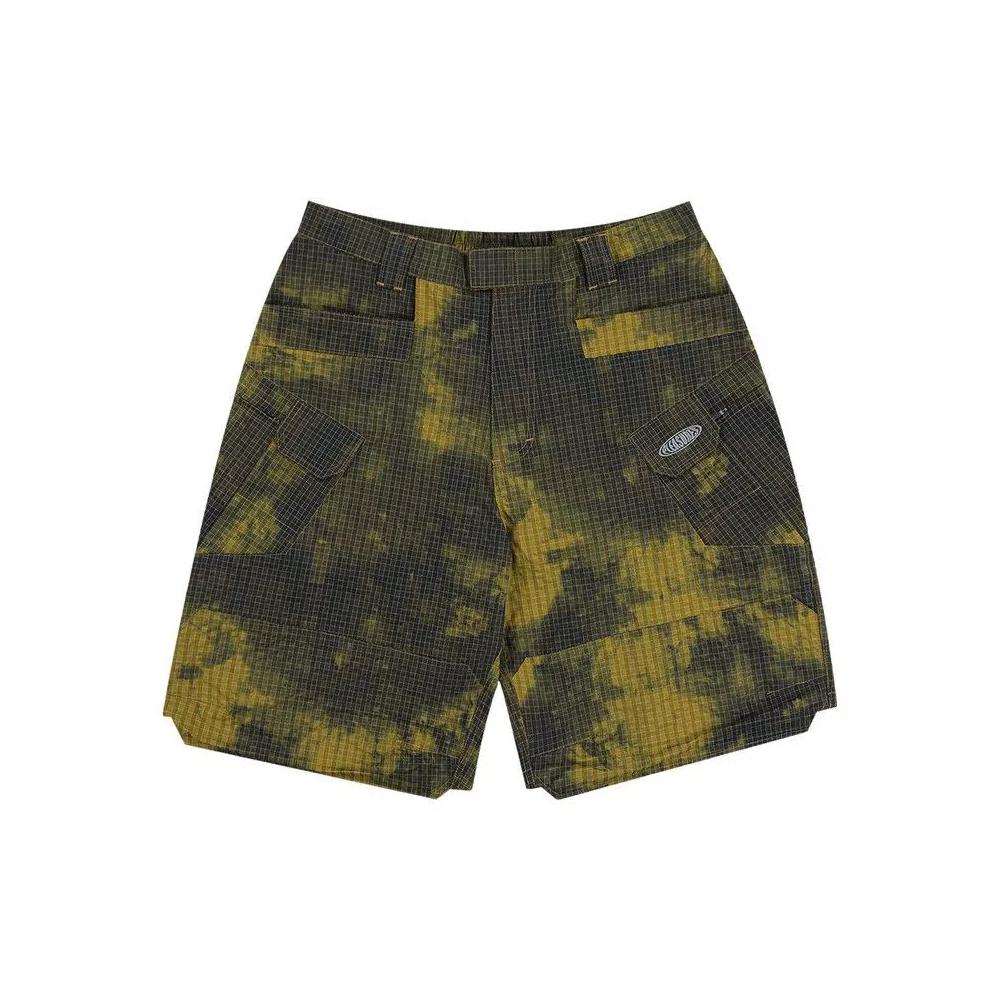 Шорты Pleasures Oval Tactical Cargo Shorts «Желтый» 1