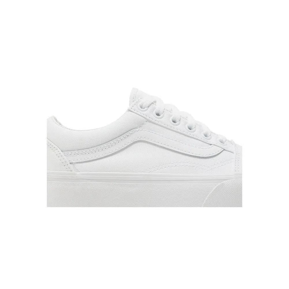 Лайфстайл Vans Old Skool Platform 'True White' 2