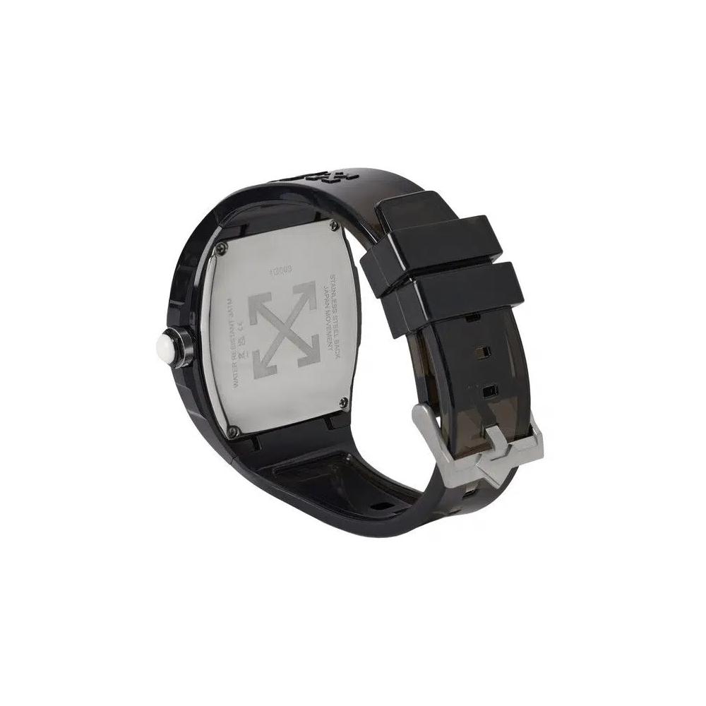 Часы Off-White Beat Synthetic Watch 'Black' 2