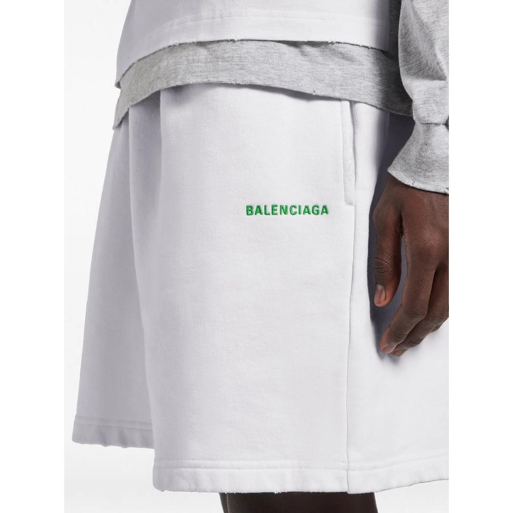 logo-embroidered shorts 3
