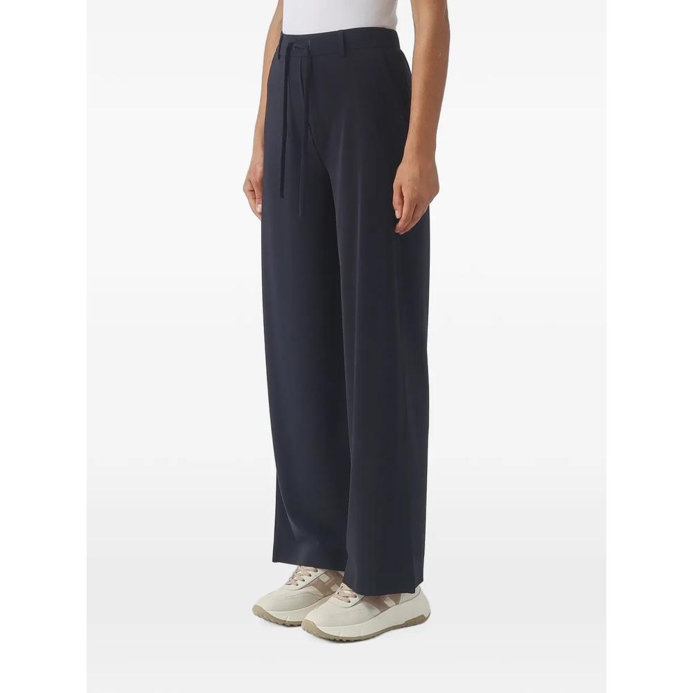 Edotta drawstring-waistband wide-leg trousers 3