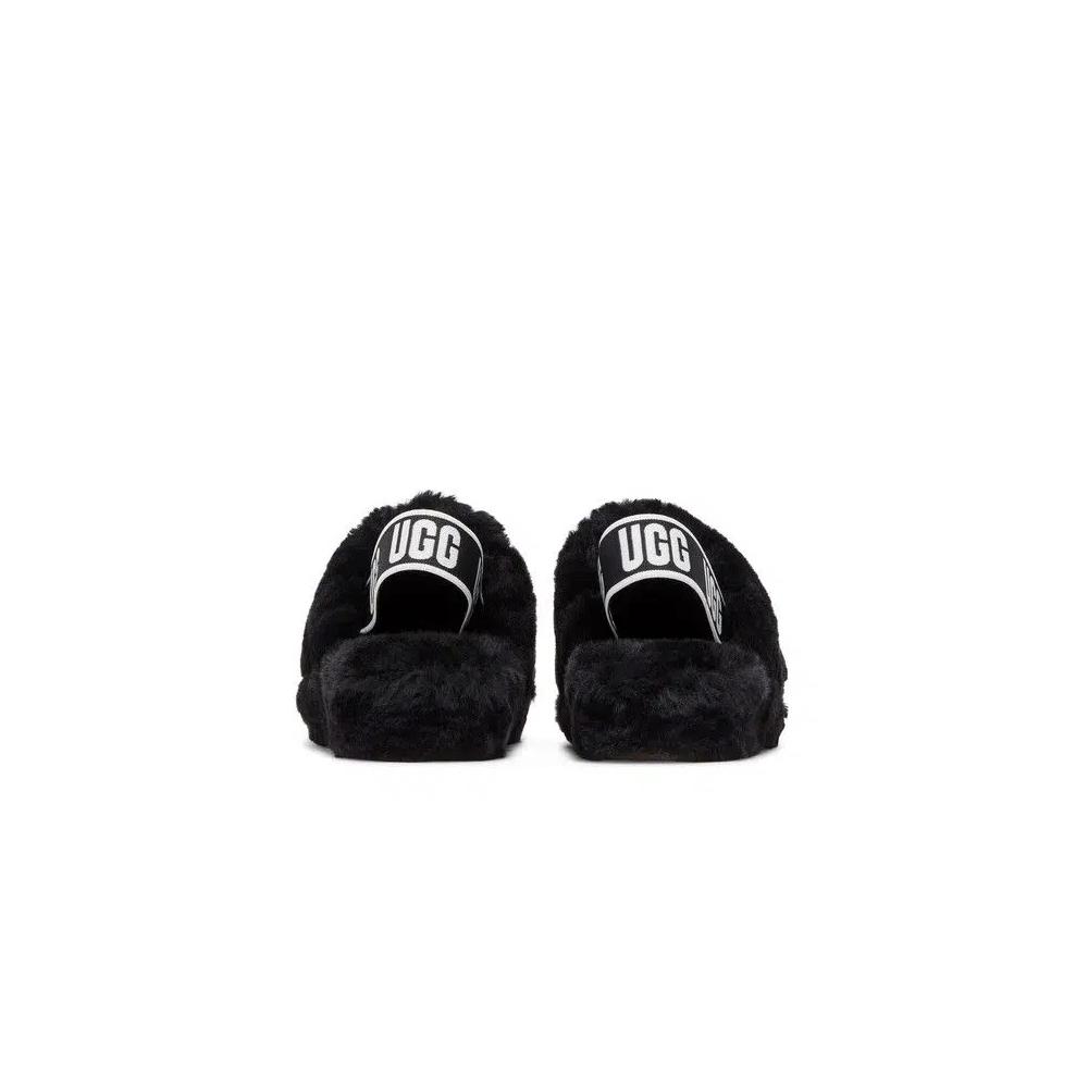 Слайды UGG Wmns Fluff Yeah Slide 'Black' 6