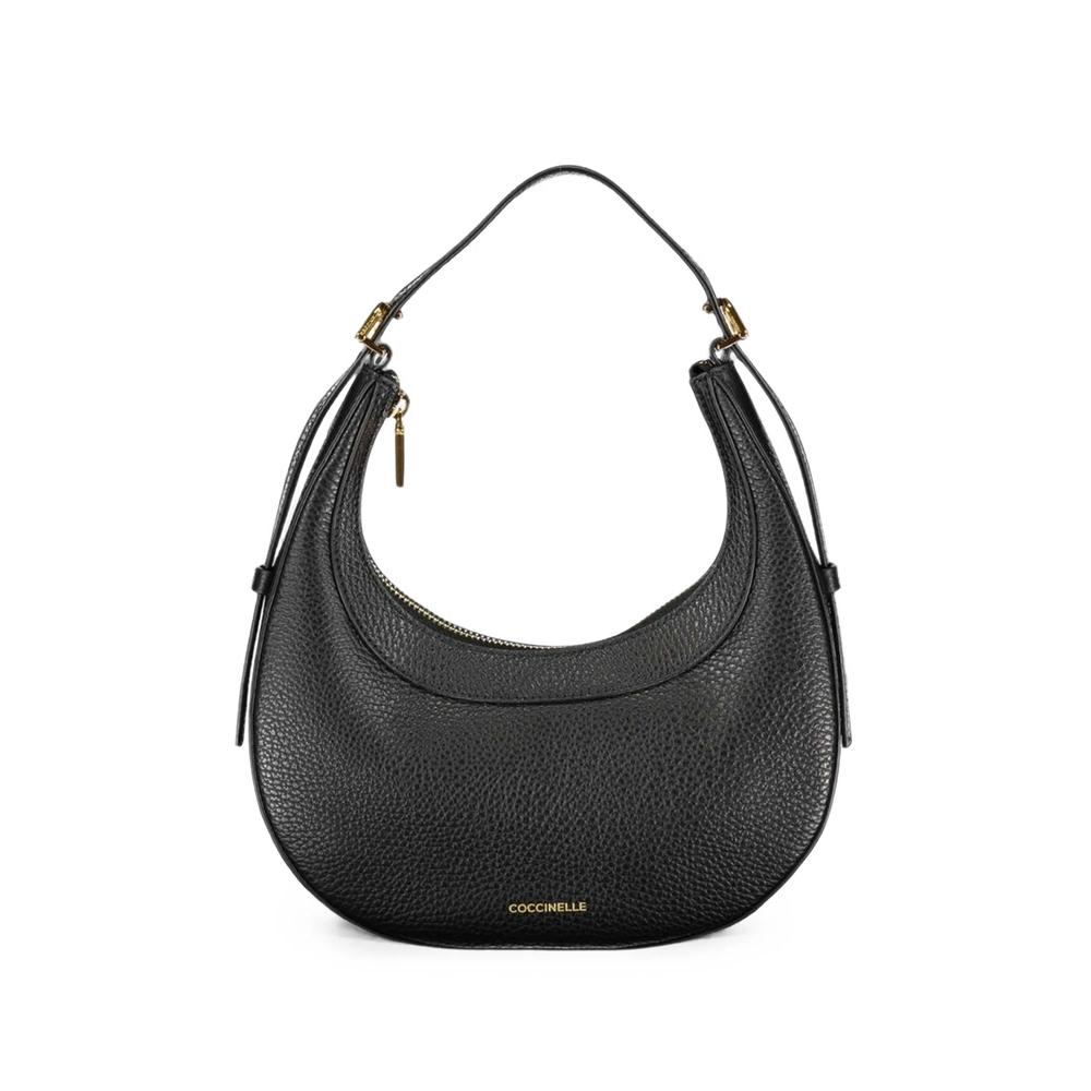 mini Arlettis pebbled leather tote bag 1