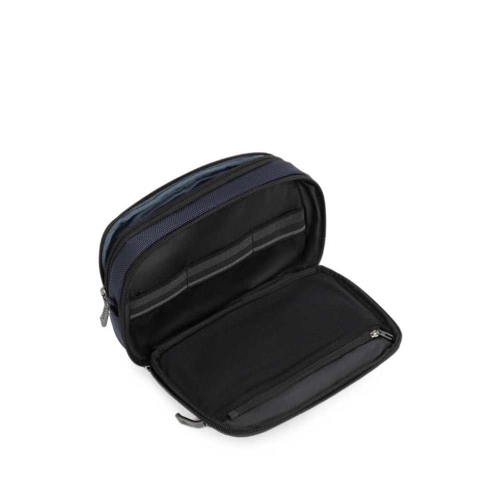 logo-plaque zip-around clutch bag 4