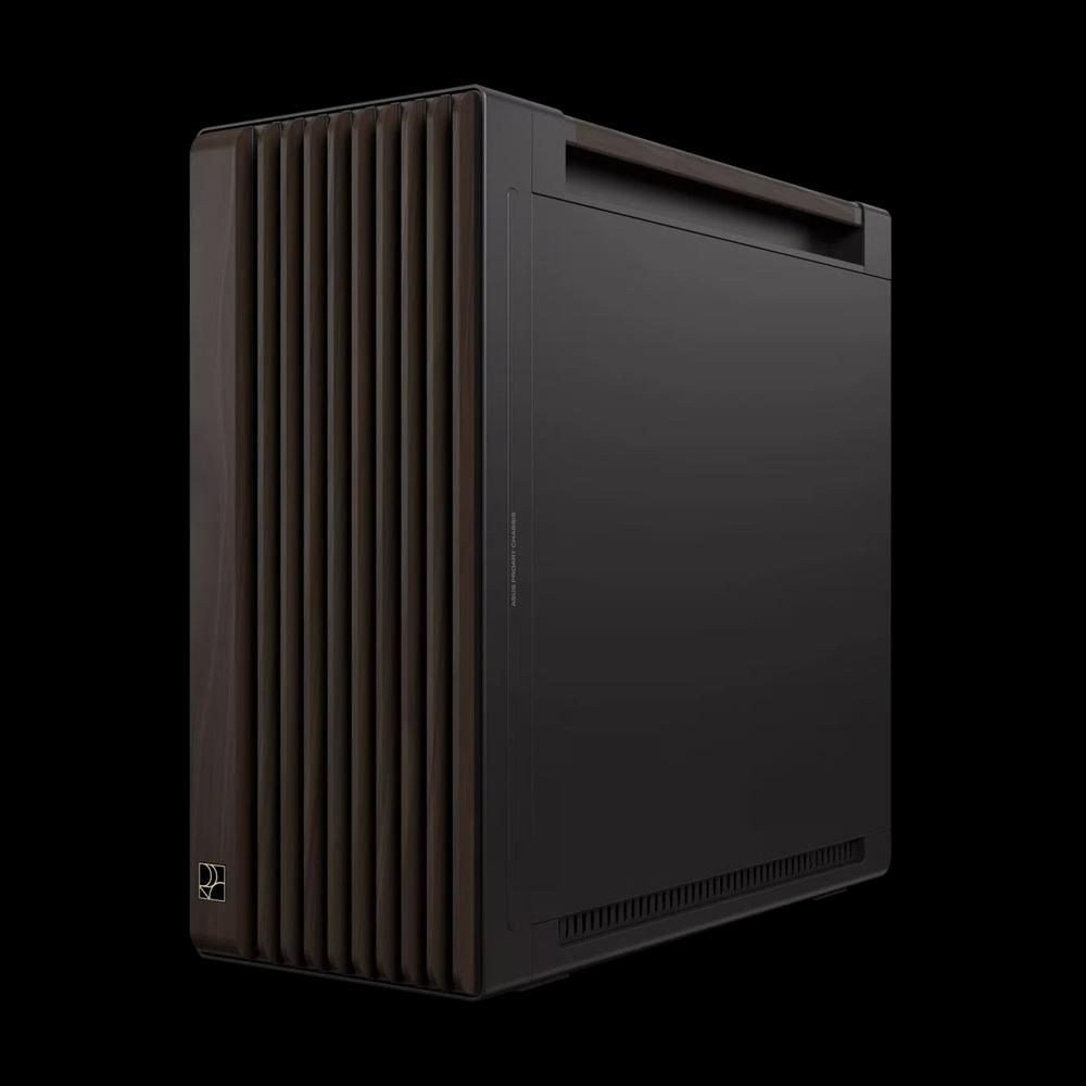 ASUS ProArt PA602 Walnut Wood Edition E-ATX корпус - Modern Black современный черный - Tempered Glass Panel стеклянная боковая панель 2