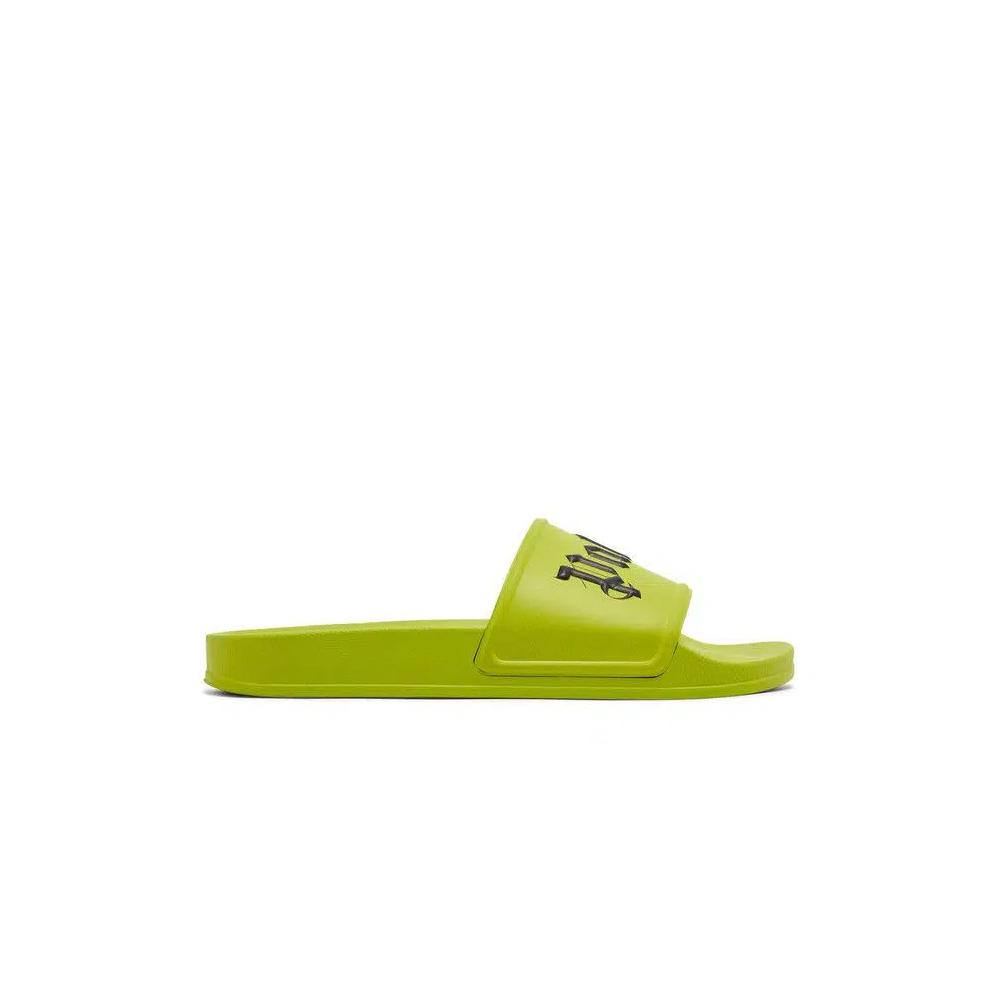 Кроссовки Slides Palm Angels Pool Slider «Light Green» 1