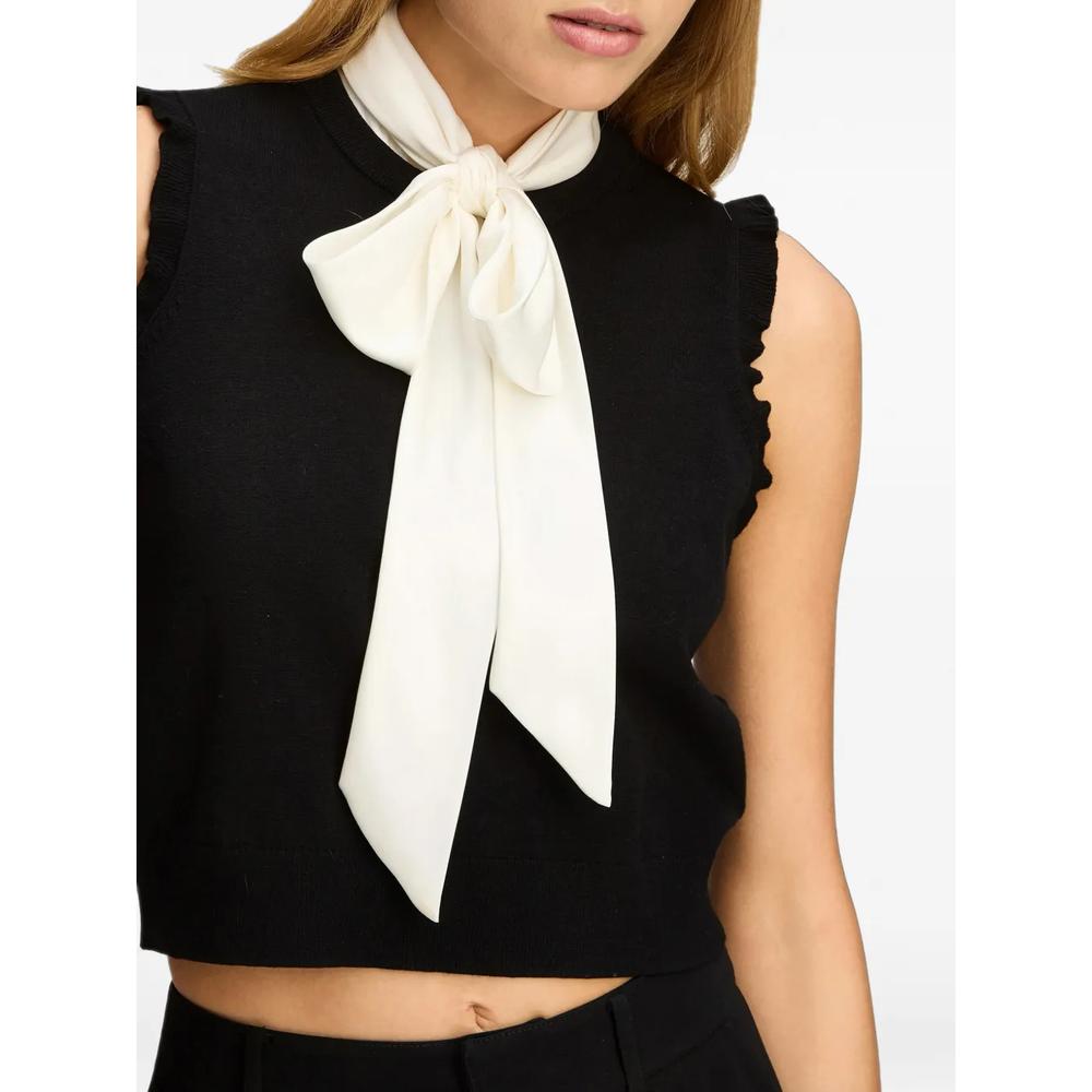 Chiara ruffled bow-tie blouse 3