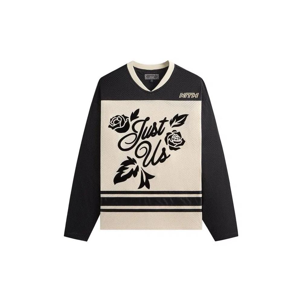 Топы Kith Malik Long-Sleeve Mesh Jersey 'Sandrift' 1