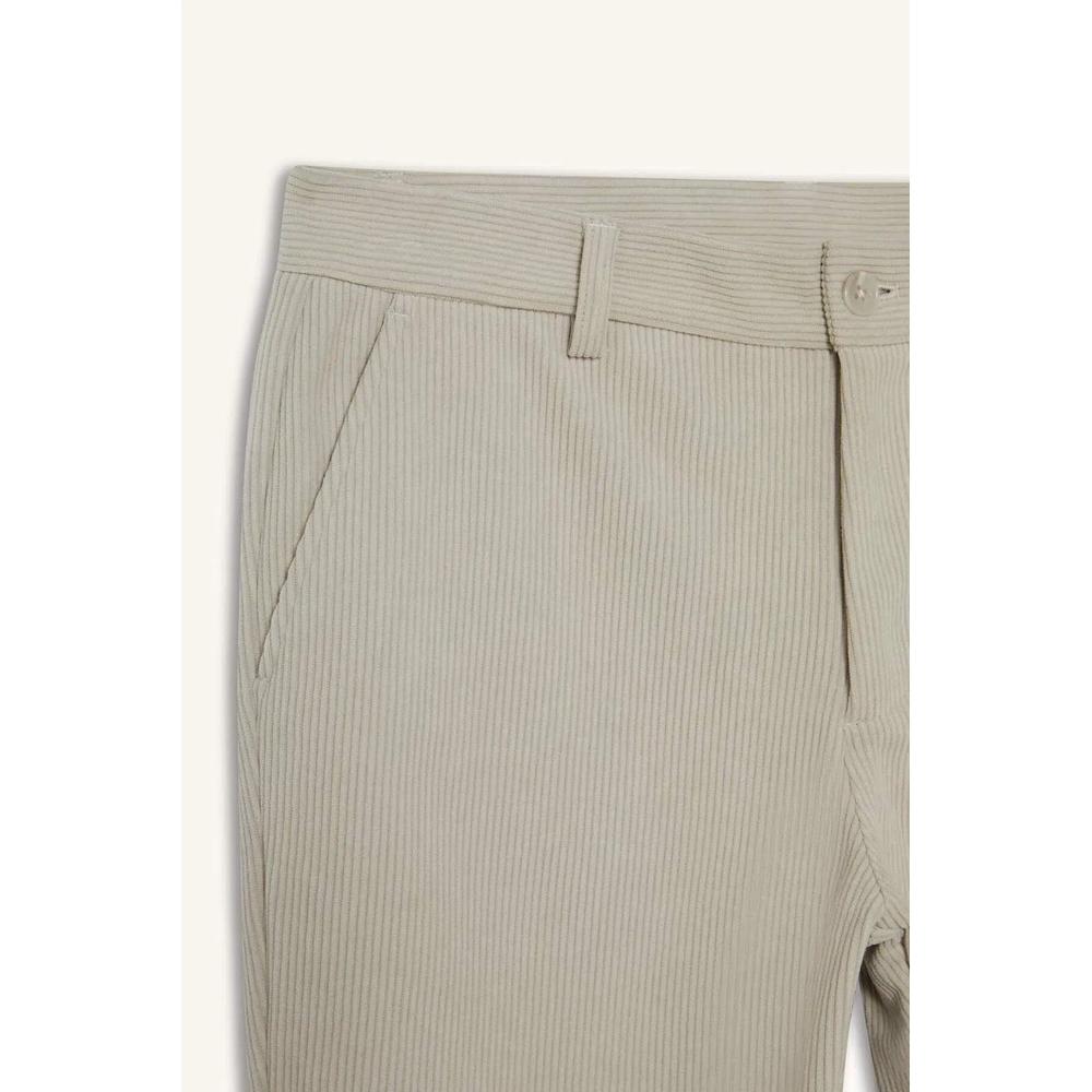 Брюки из гибкой ткани Tailored Regular Fit прямого кроя вельветовые 3