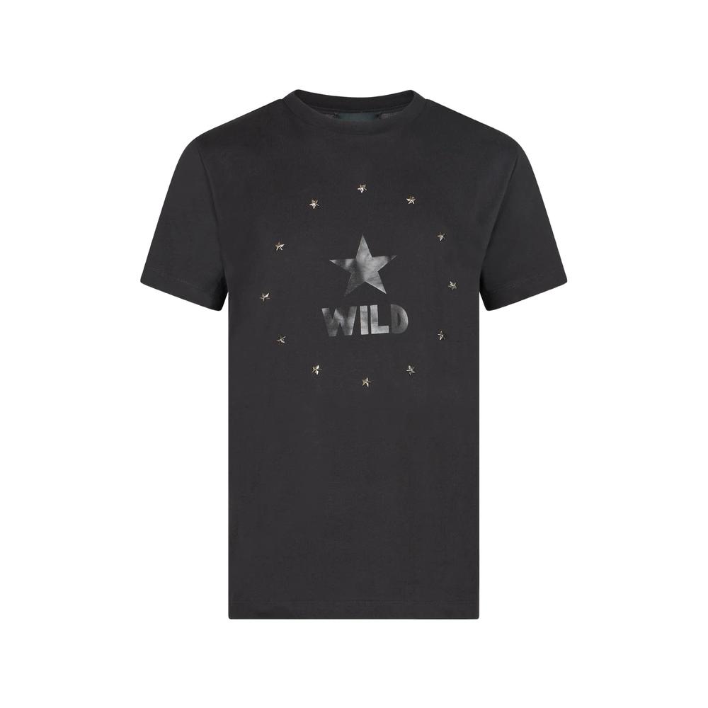star-print short-sleeve T-shirt 1