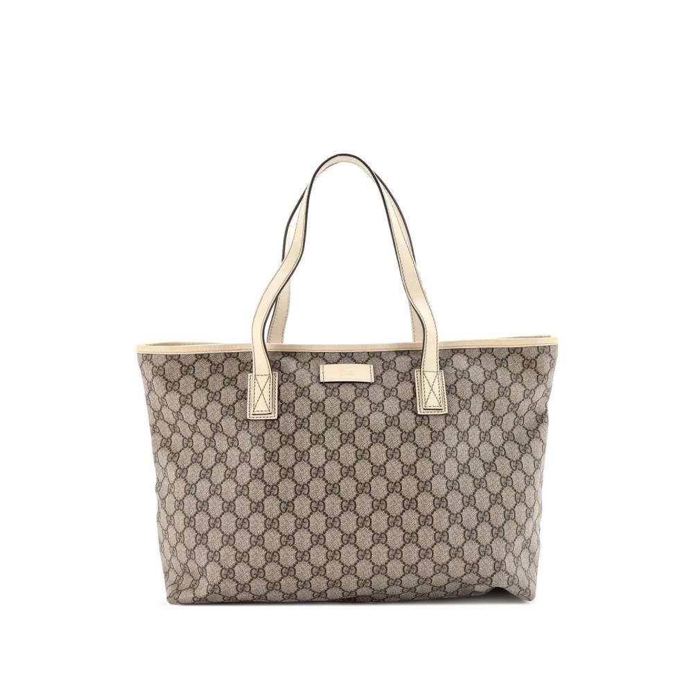 Сумка-тоут Plus GG Coated Canvas with Leather 1