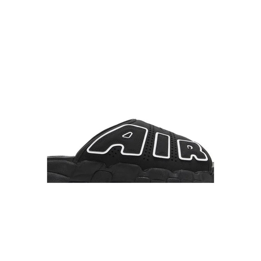 Слайды Nike Air More Uptempo Slide 'Black - Black Sole' 2