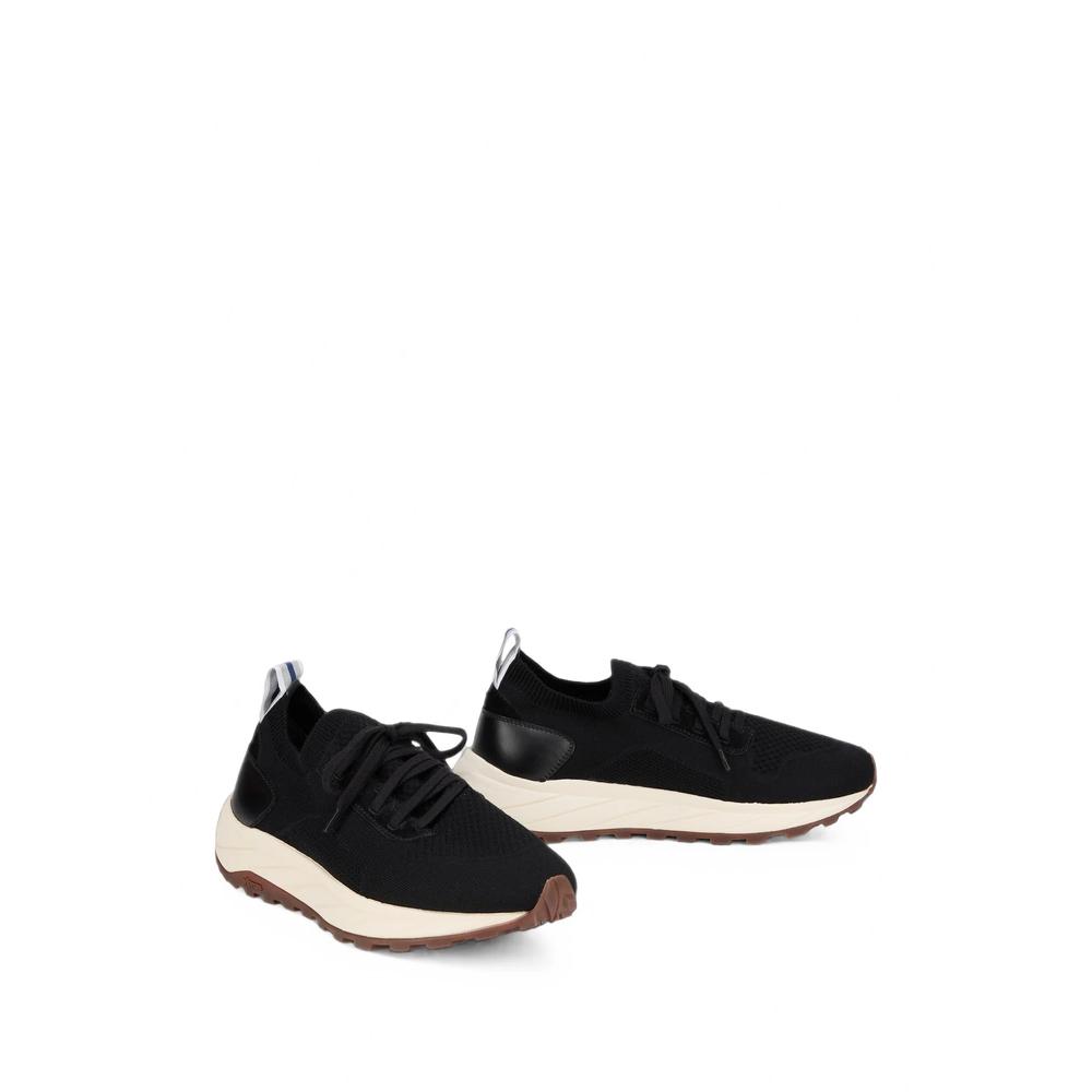 knit-mesh panelled sneakers 3