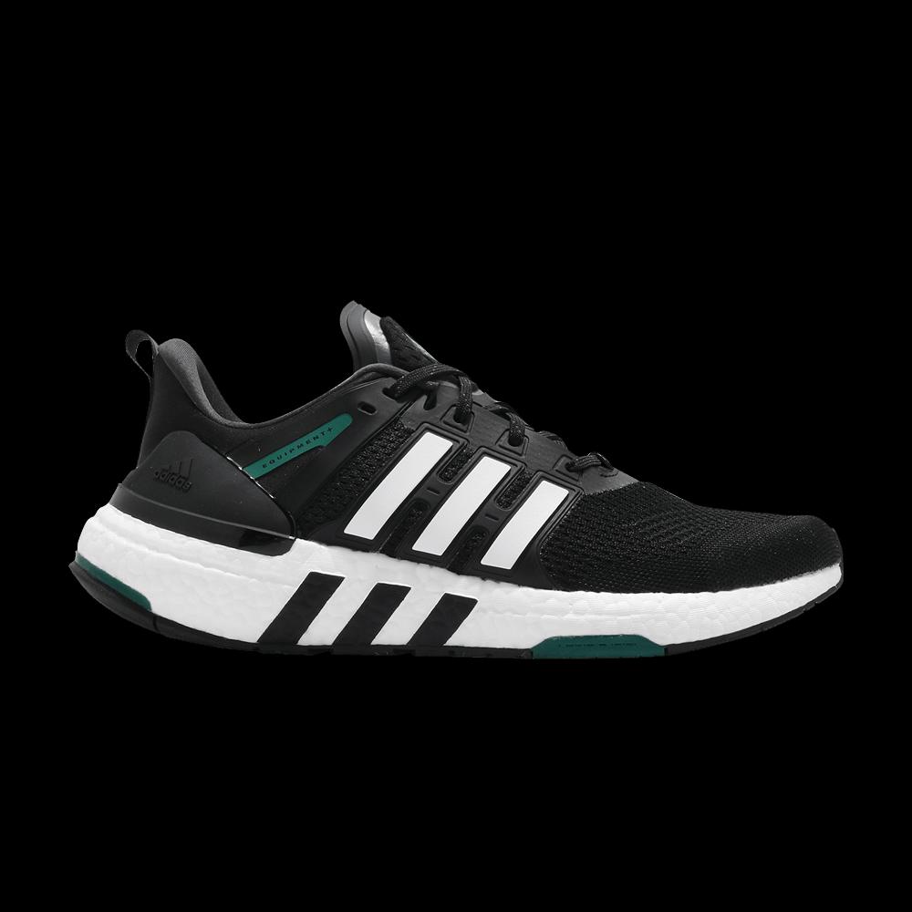 Кроссовки Adidas Equipment Plus 'Black White Green' 1
