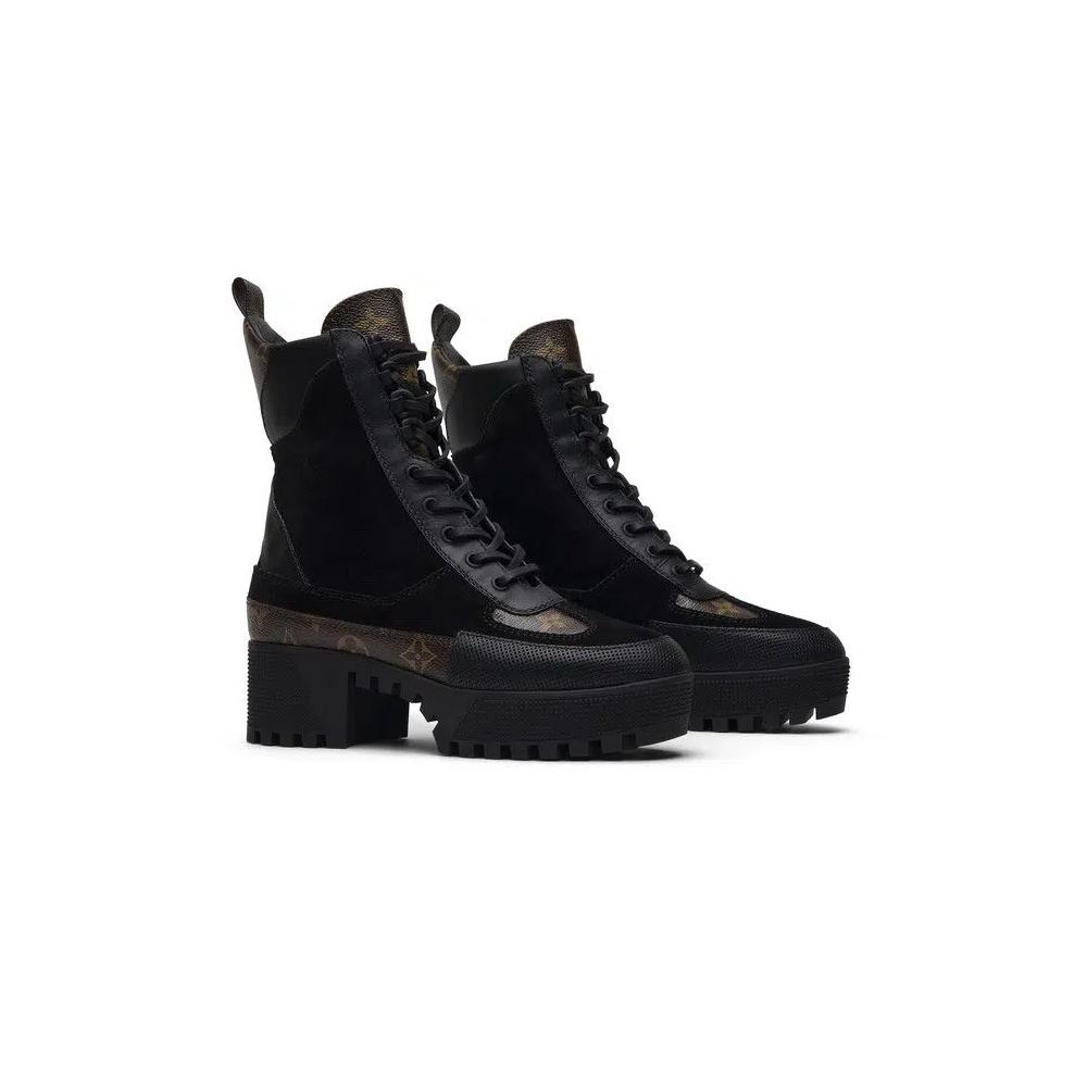 Ботинки Louis Vuitton Wmns Laureate Platform 'Noir' 8