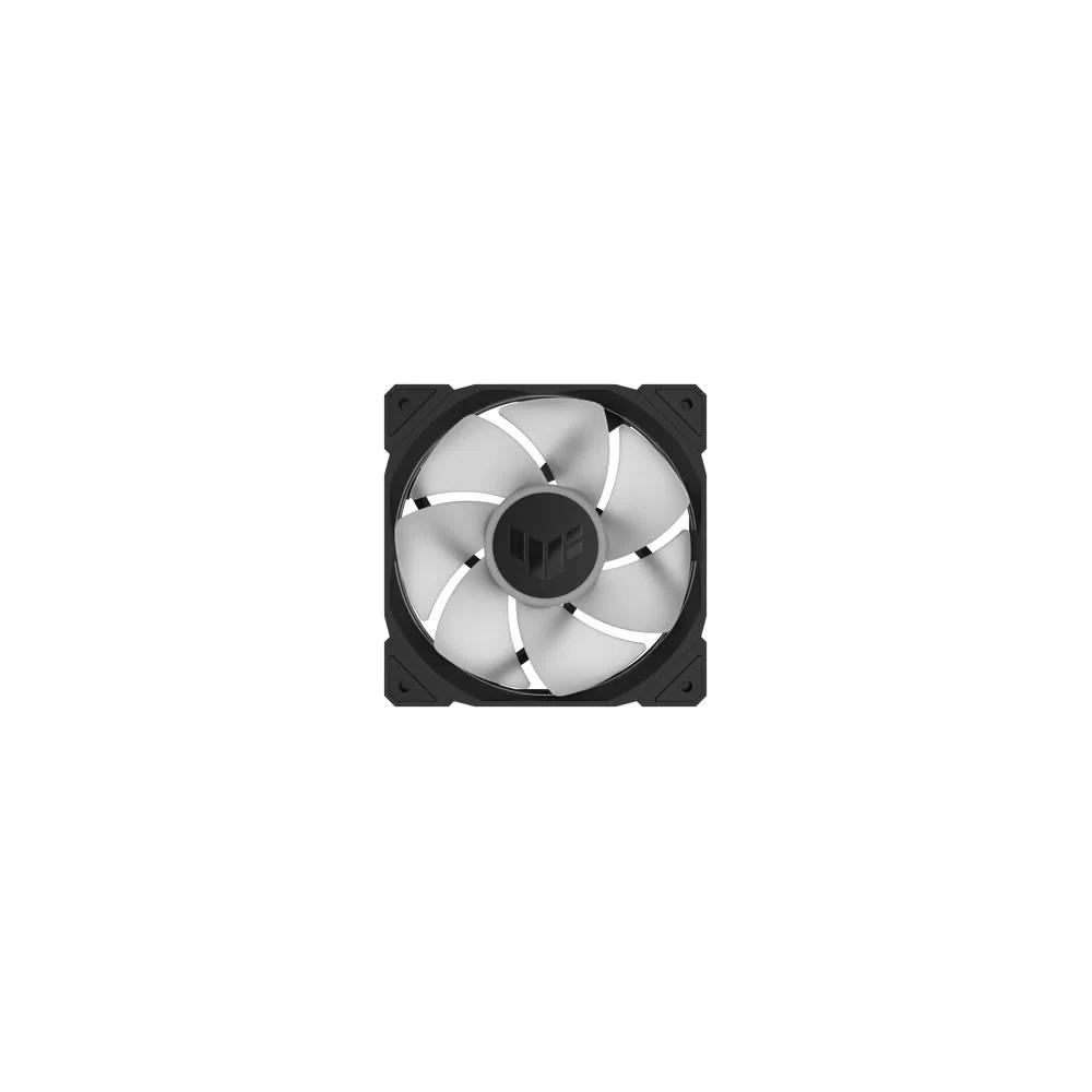 ASUS TUF Gaming TR120 ARGB REVERSE 120mm обратный вентилятор - Black (Triple Pack) 3