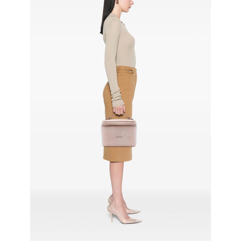 2020 Diortravel Canvas Cannage D Lite Case vanity bag 2