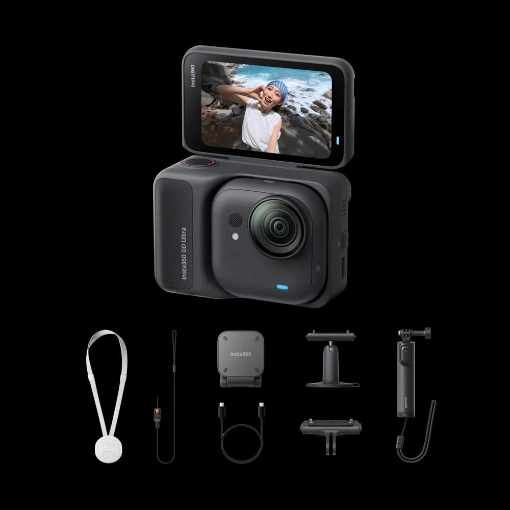 Insta360 GO Ultra экшн-камера - комплект для создателей - черный Black 1