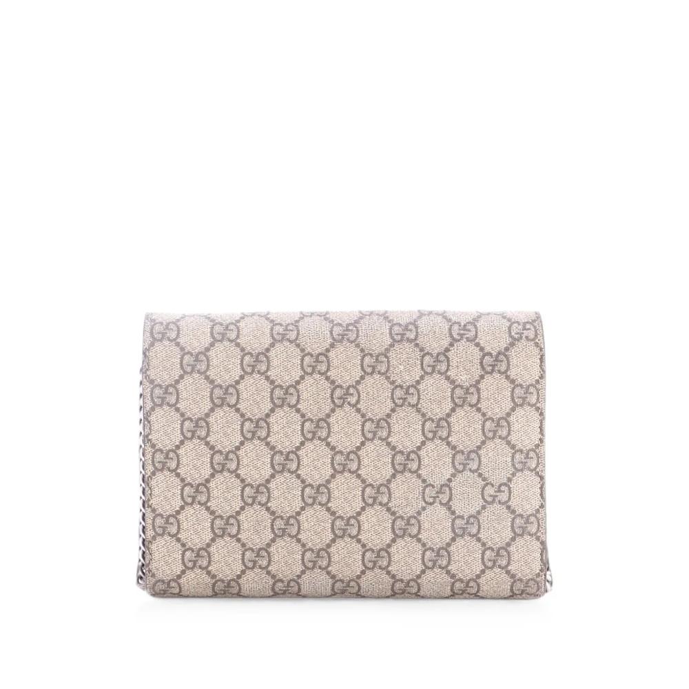 Маленькая сумка через плечо Dionysus Chain Wallet GG Coated Canvas 2