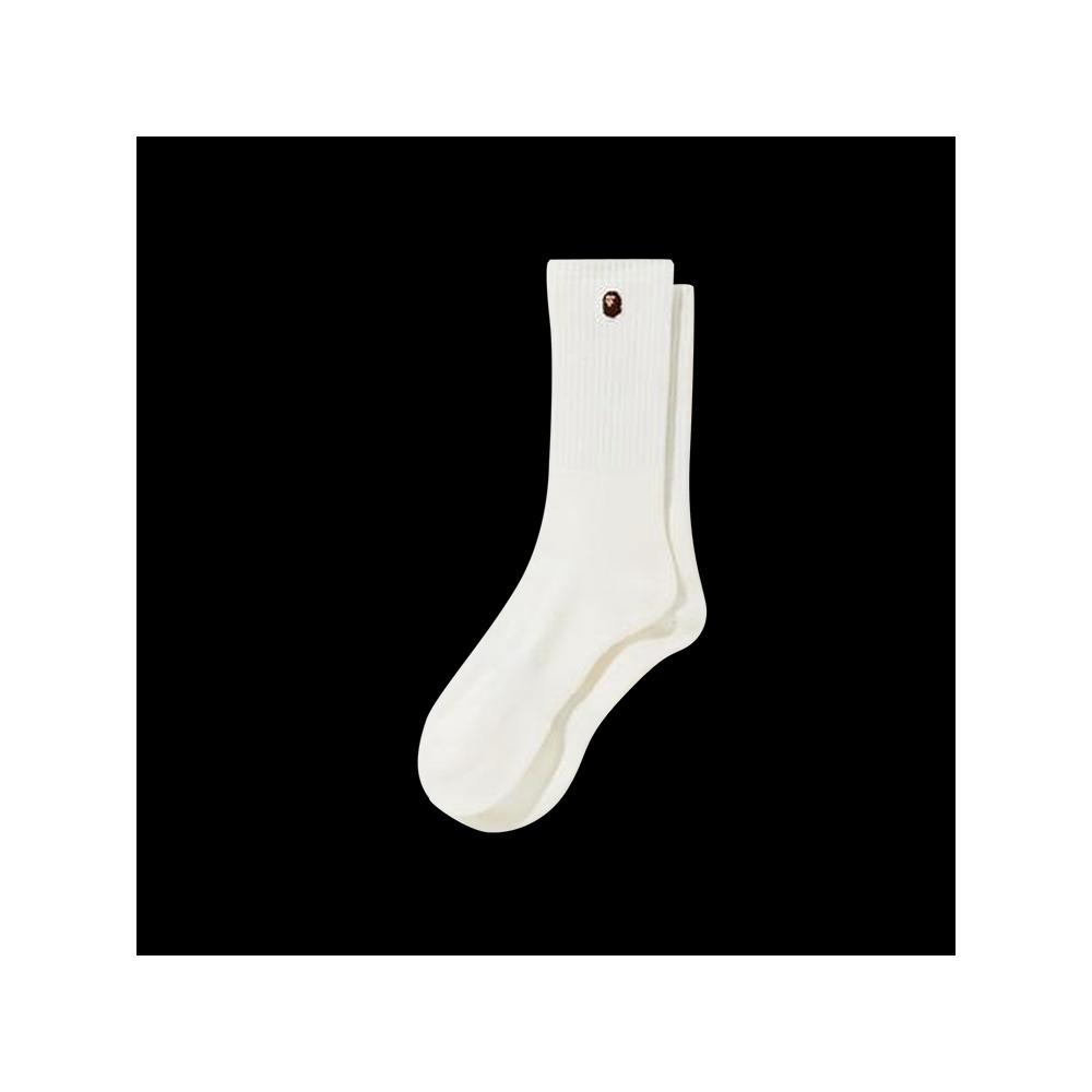 Носки и колготки BAPE Ape Head Socks «White» 1