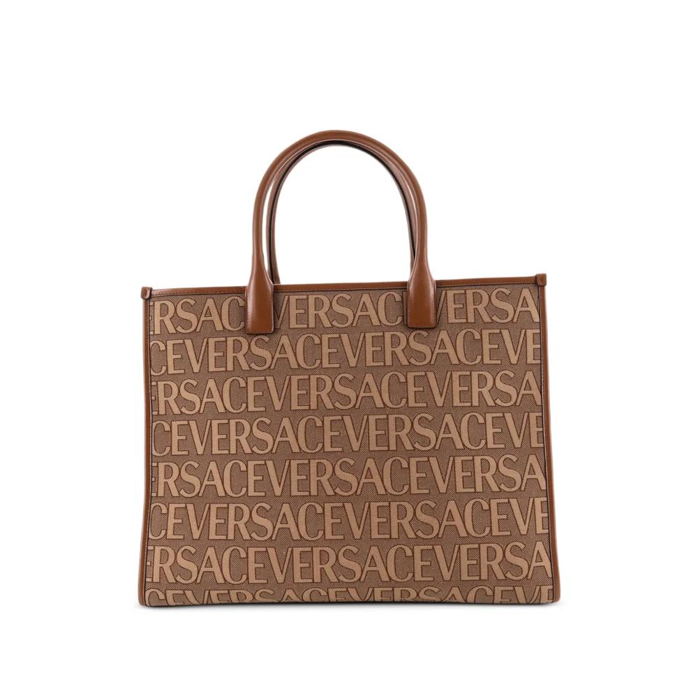 Большая сумка-тоут Allover Medusa Printed Jacquard Canvas 2