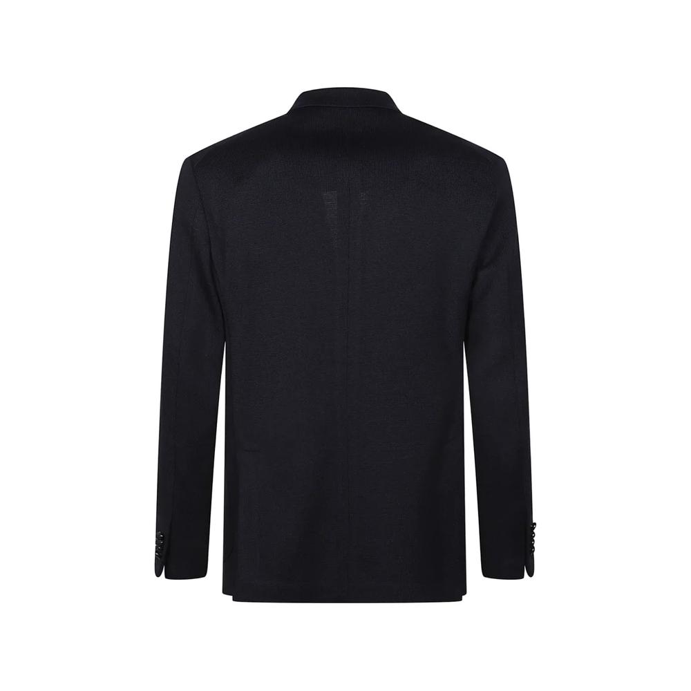 double-breasted peak-lapel suit jacket 2