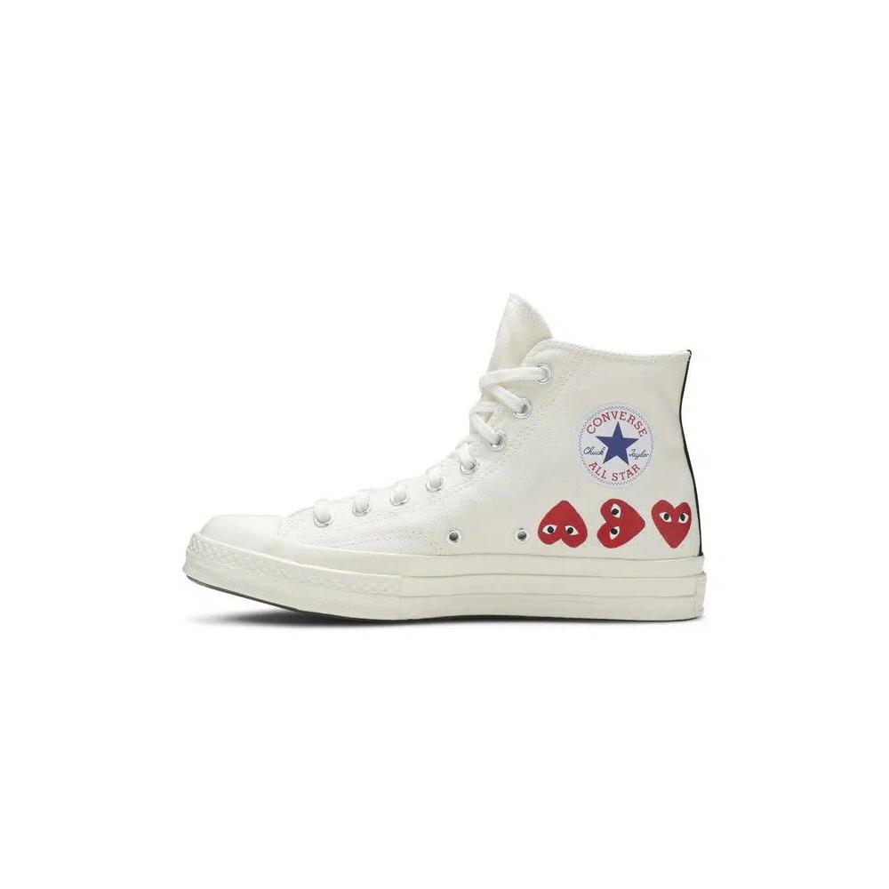 Кроссовки Comme des Garçons Play x Converse Chuck 70 Hi Top 'Multi Heart' 3