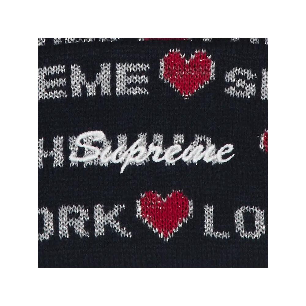 Бини Supreme Hearts Beanie 'Black' 3
