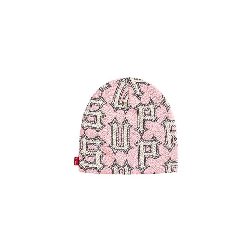 Шапки-бини Supreme Spike Beanie 'Light Pink' 2