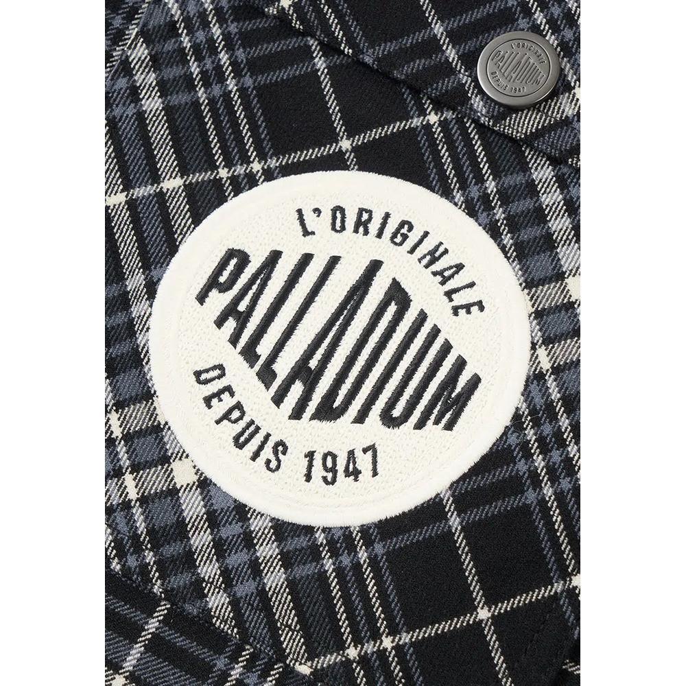 МУЖСКАЯ КЛЕТЧАТАЯ КУРТКА С ЛОГОТИПОМ PALLADIUM 5
