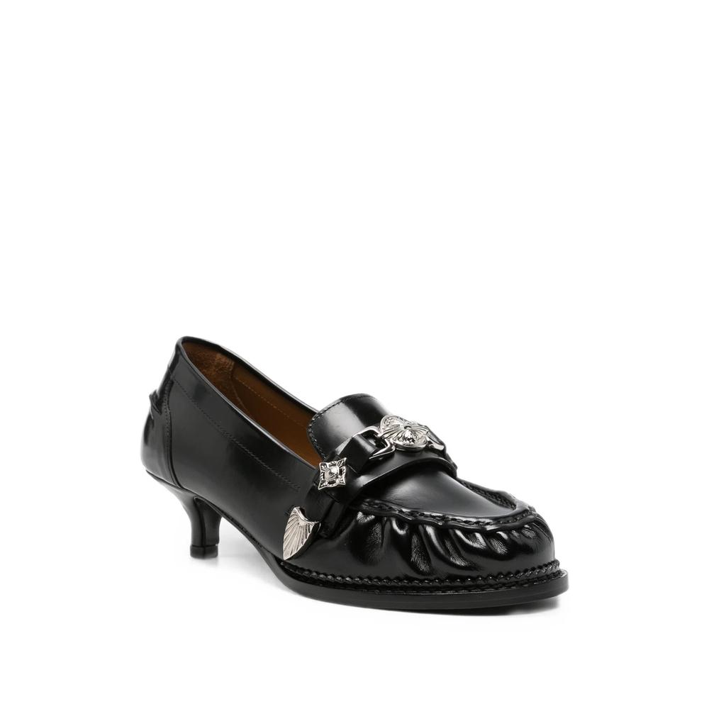 embellished leather pumps 2