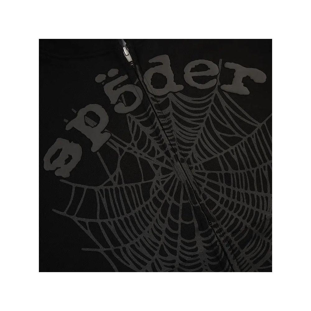 Верхи Sp5der OG Web V2 Phantom Zip Up 'Черный' 3