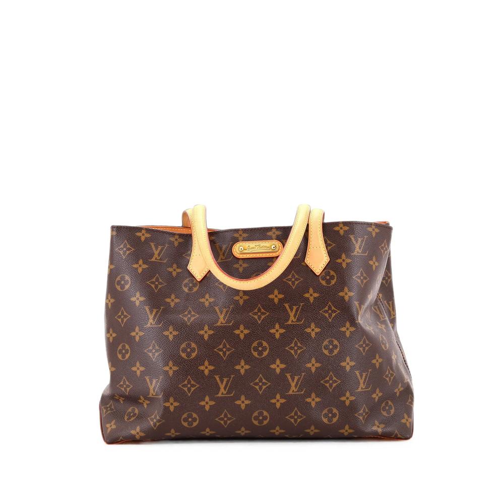 Wilshire Handbag Monogram Canvas MM tote bag 1