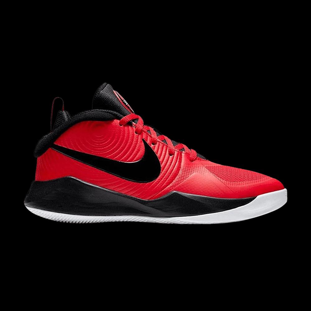 Кроссовки Nike Team Hustle D9 GS 'University Red' 1