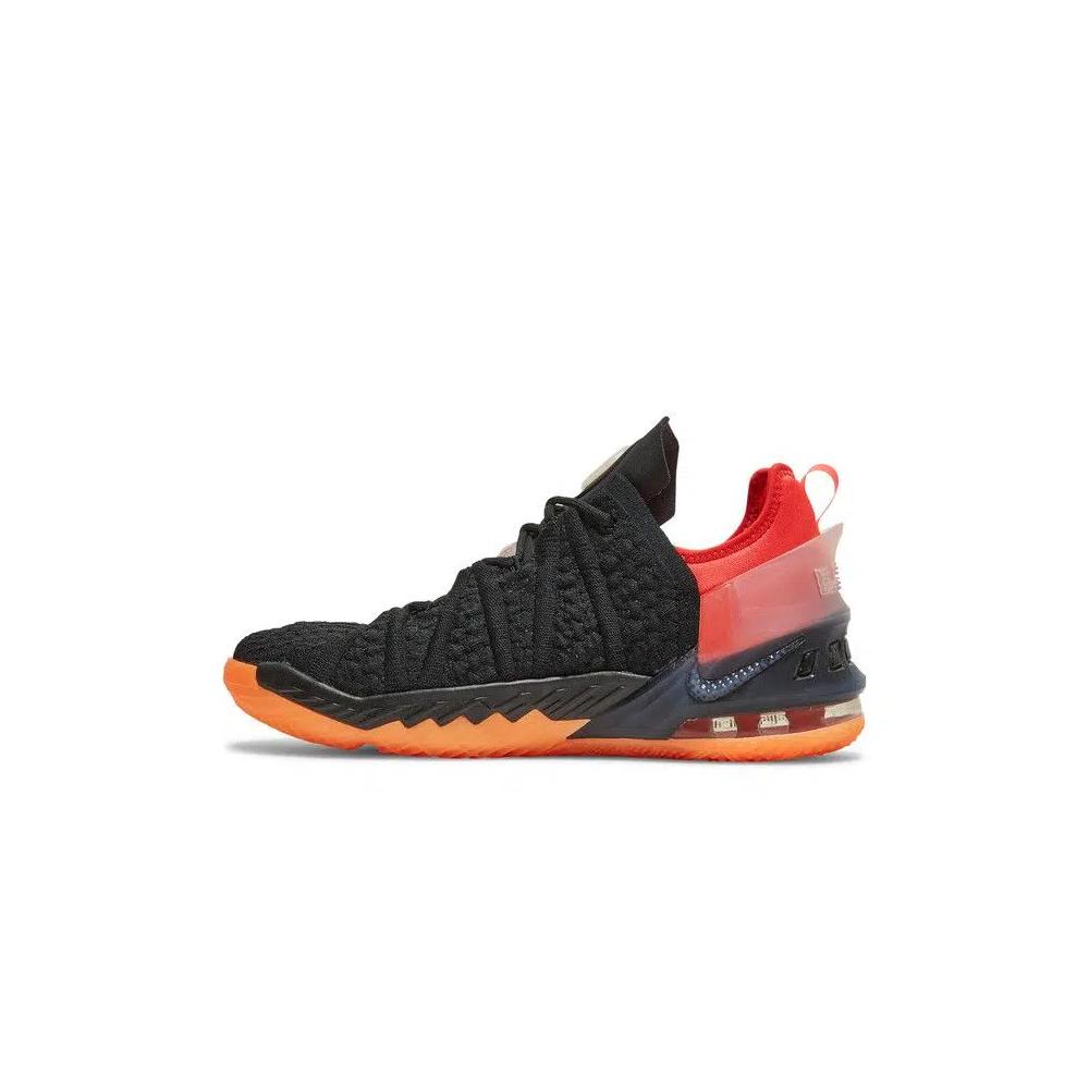 Кроссовки Nike LeBron 18 GS 'Black Crimson Volt' 3