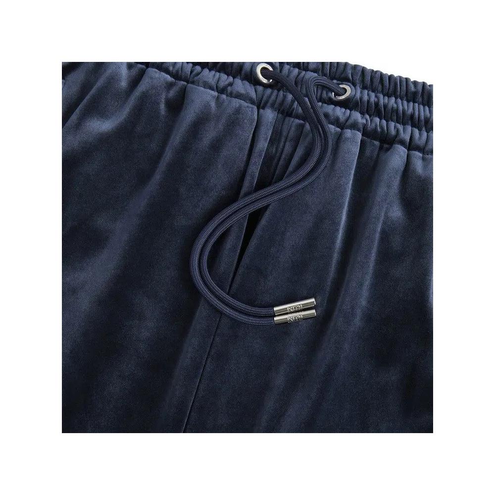 Спортивные штаны Kith For The New York Yankees Luxe Velour Damon Track Pant 'Nocturnal' 3