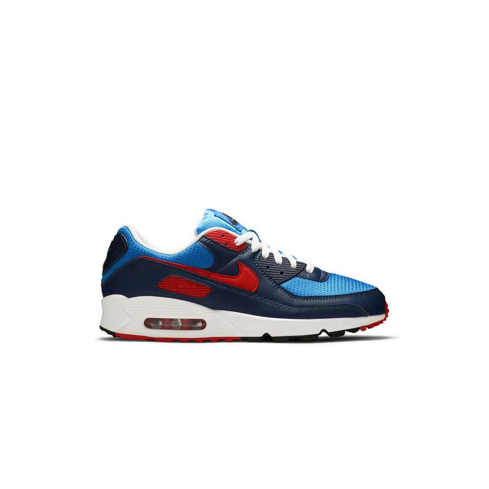 Кроссовки Nike Air Max 90 'Photo Blue University Red' 1