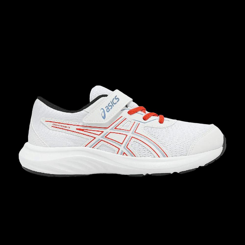 Беговые кроссовки для выступлений ASICS Contend 9 GS 'White Saba Blue' 1