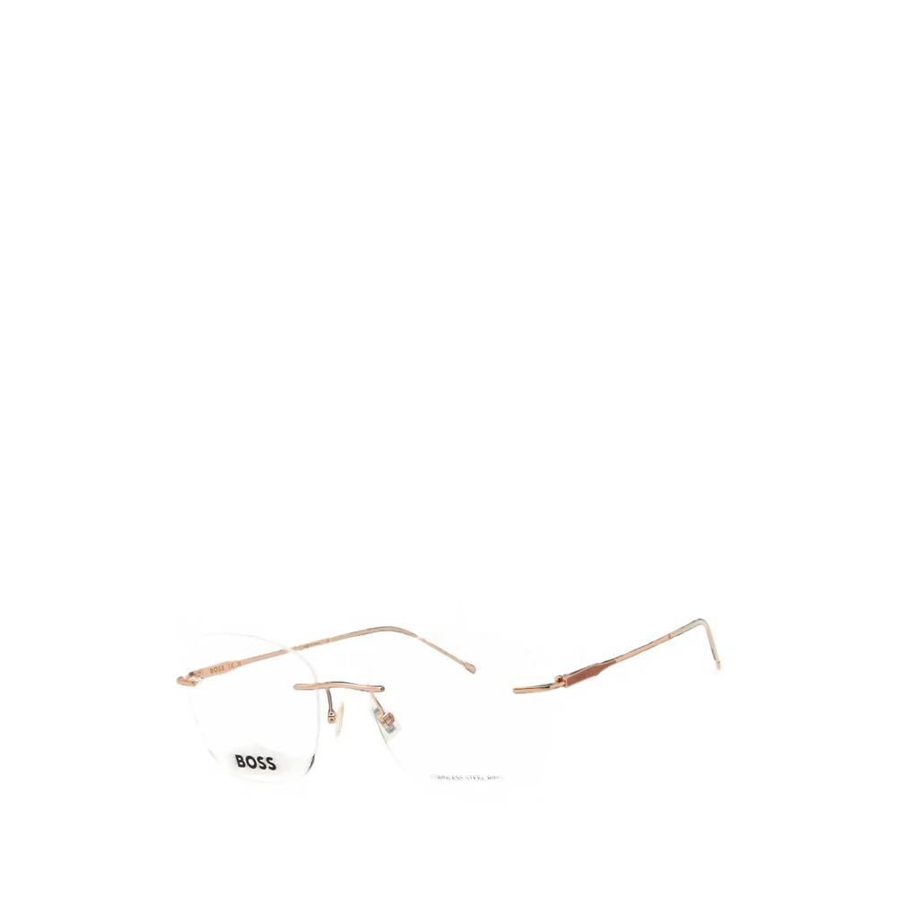 rimless rectangle-shape glasses 2