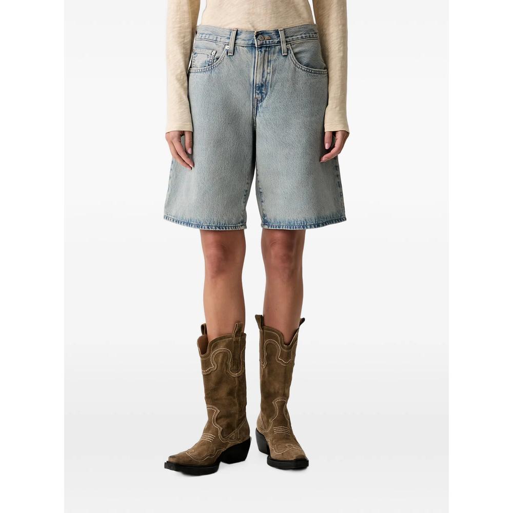 washed denim shorts 1