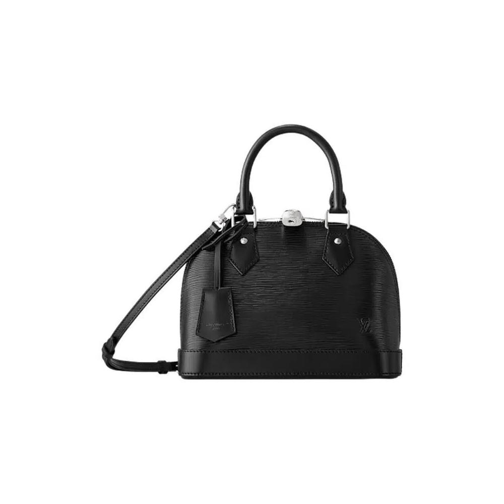 Сумка с ручками Louis Vuitton Alma BB 'Черная кожа Epi' 1