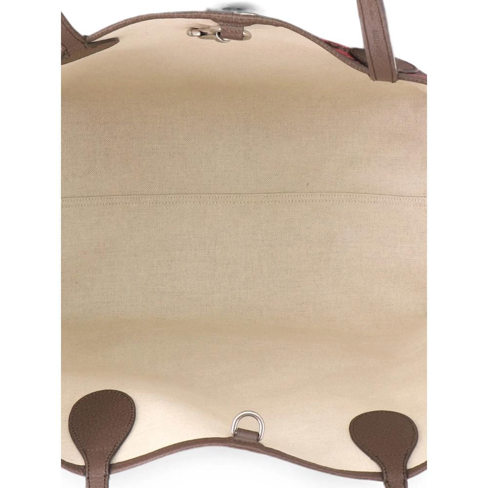 GG Open GG Camouflage Coated Canvas Large tote bag 6