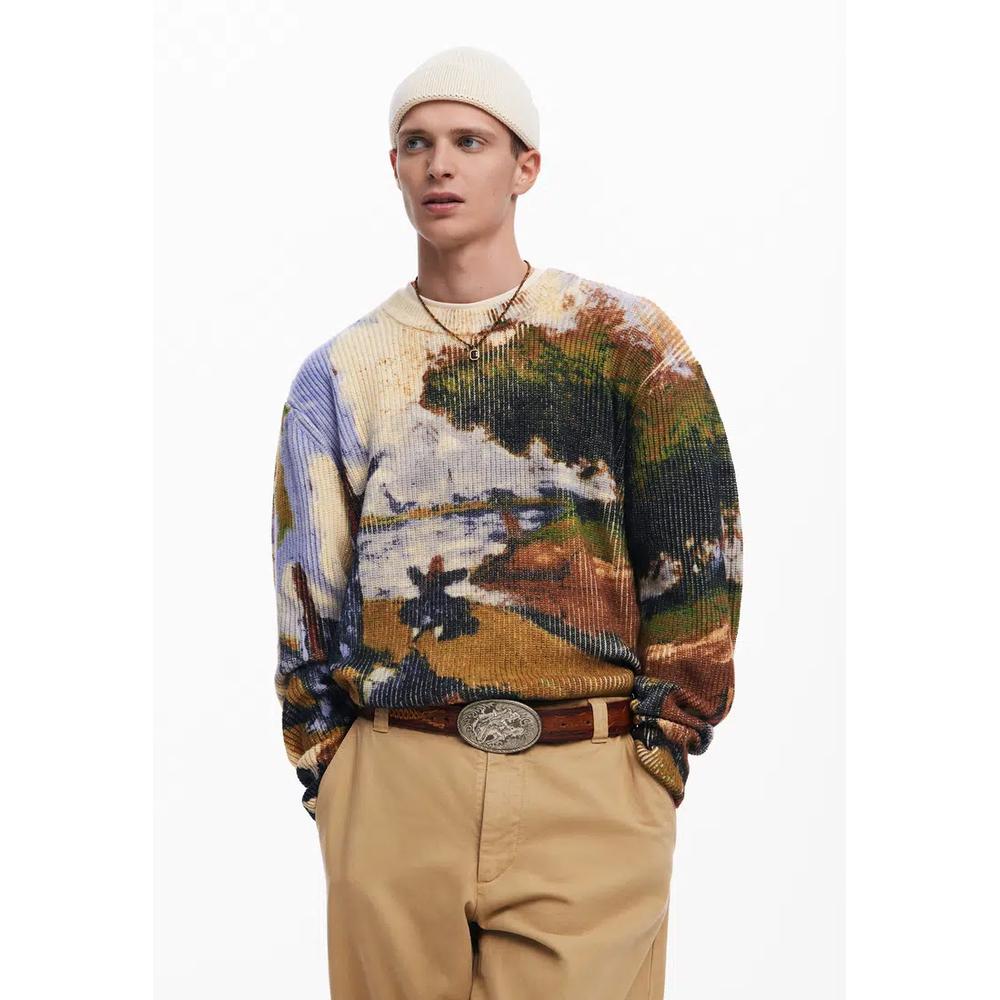 Длинные брюки Desigual для мужчин с карманами. 4
