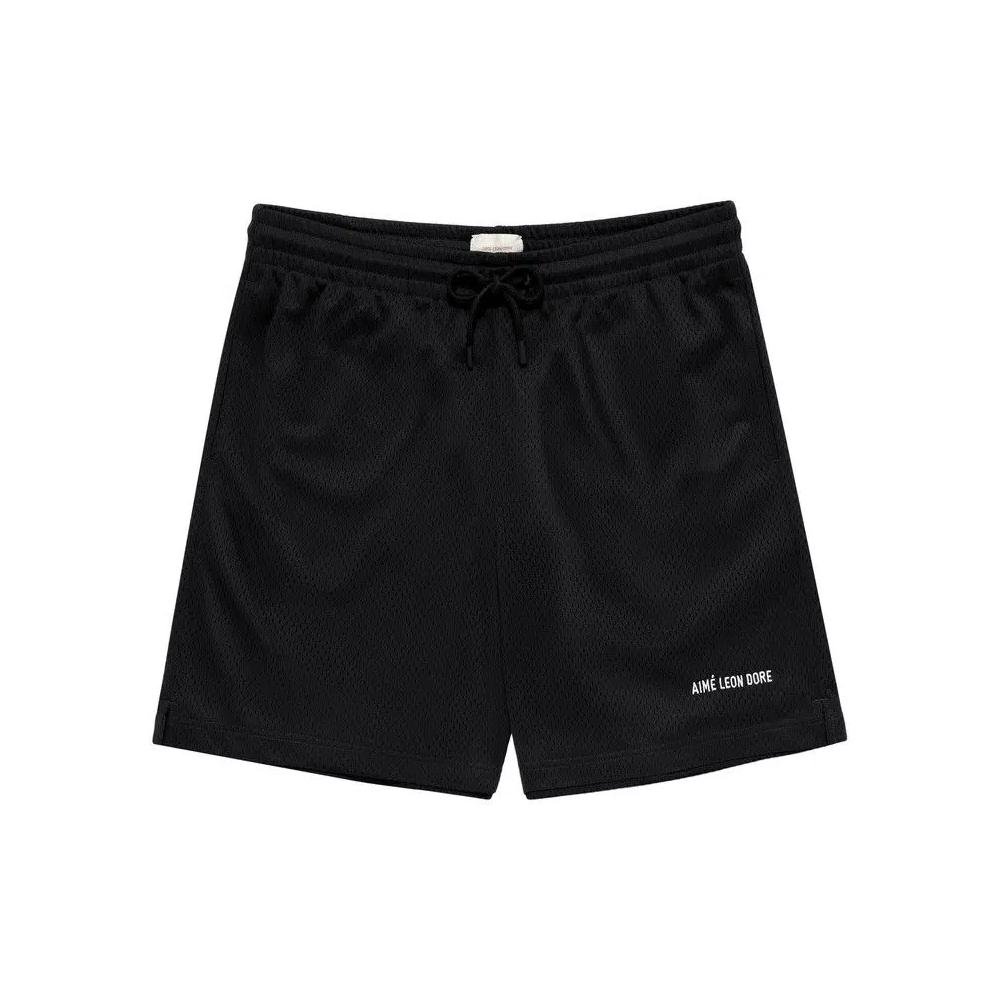 Шорты Aimé Leon Dore Logo Gym Short 'Jet Black' 1