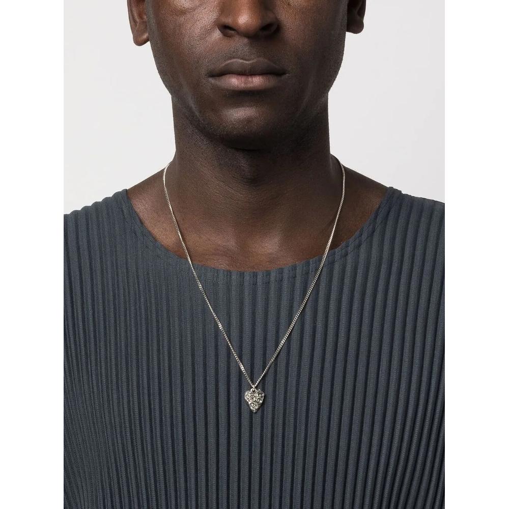Arabesque heart pendant necklace 2