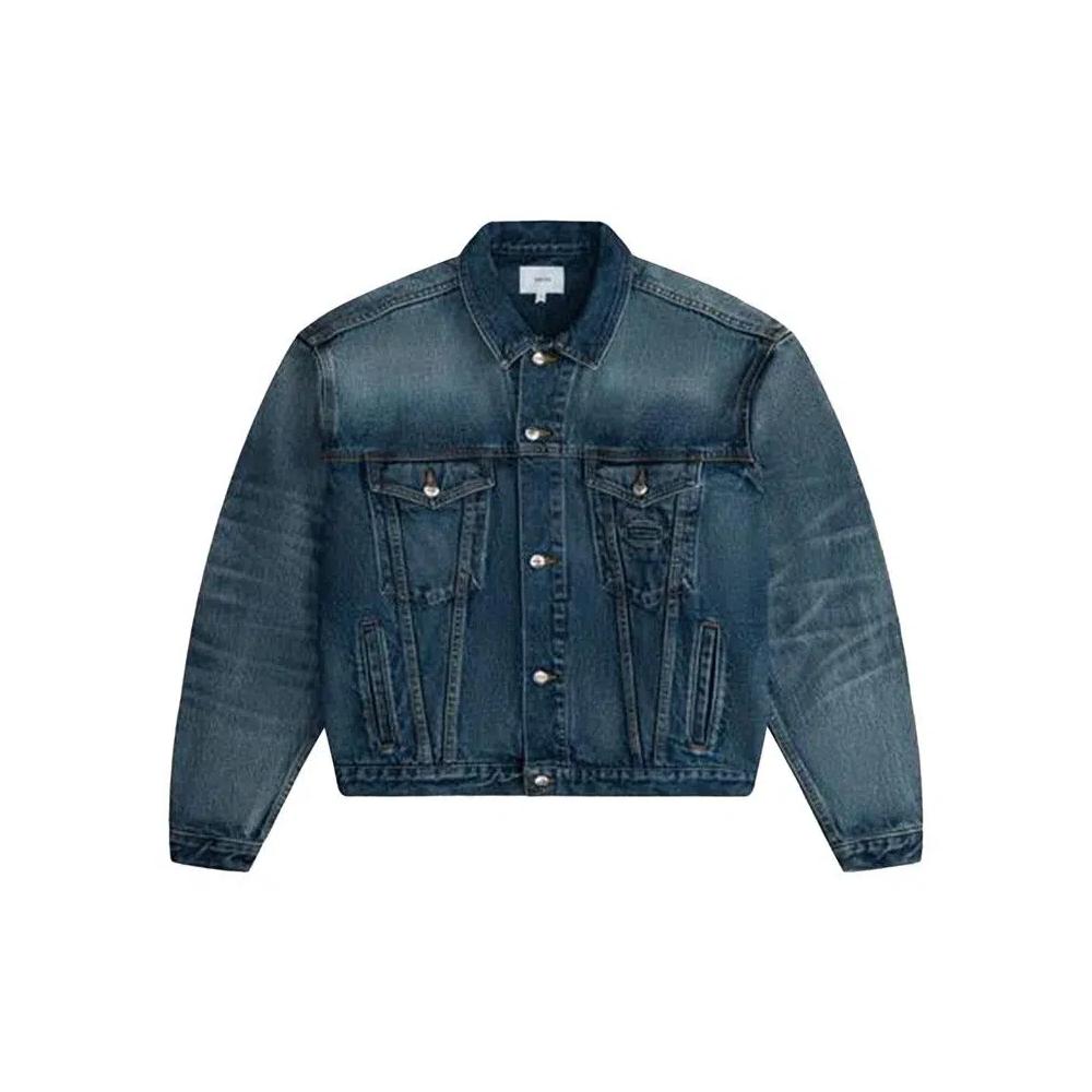 Штаны Rhude Oversized Denim Trucker 'Light Indigo' 1