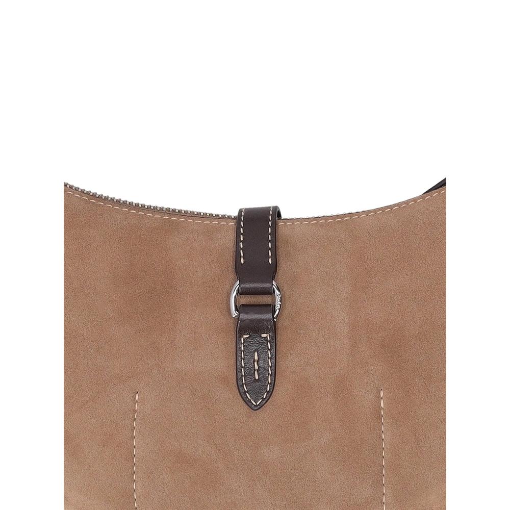 mini Polo ID suede shoulder bag 2